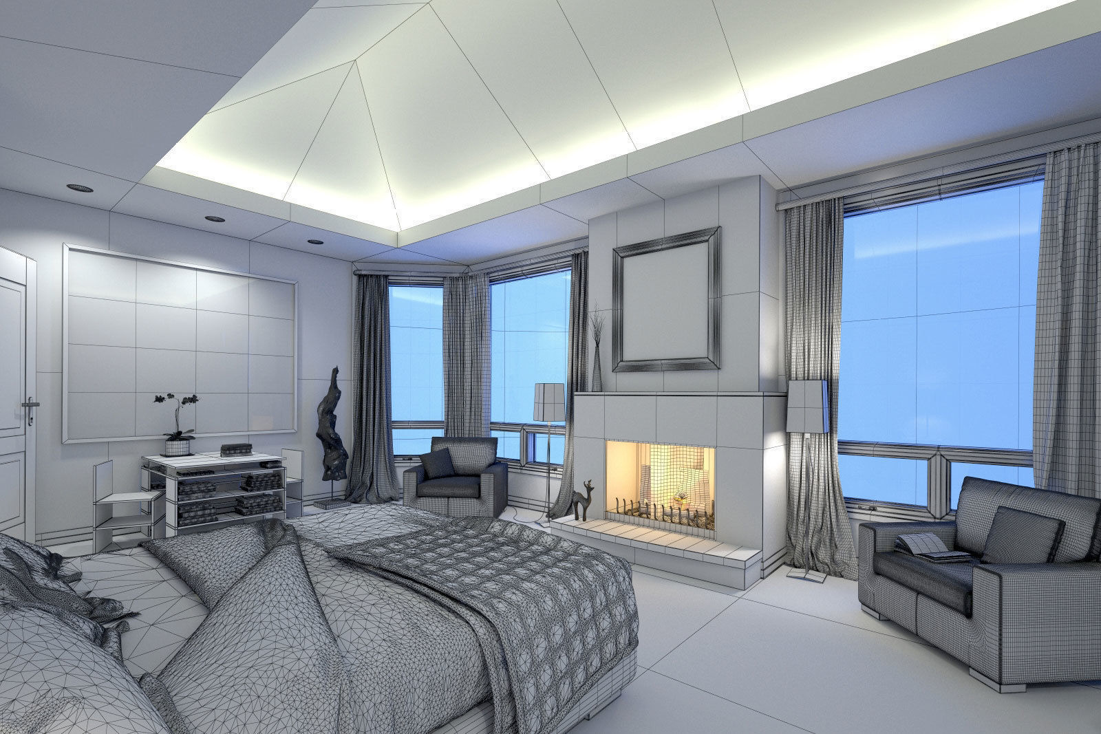 Scene 07 Archinteriors vol 35 3D model_1
