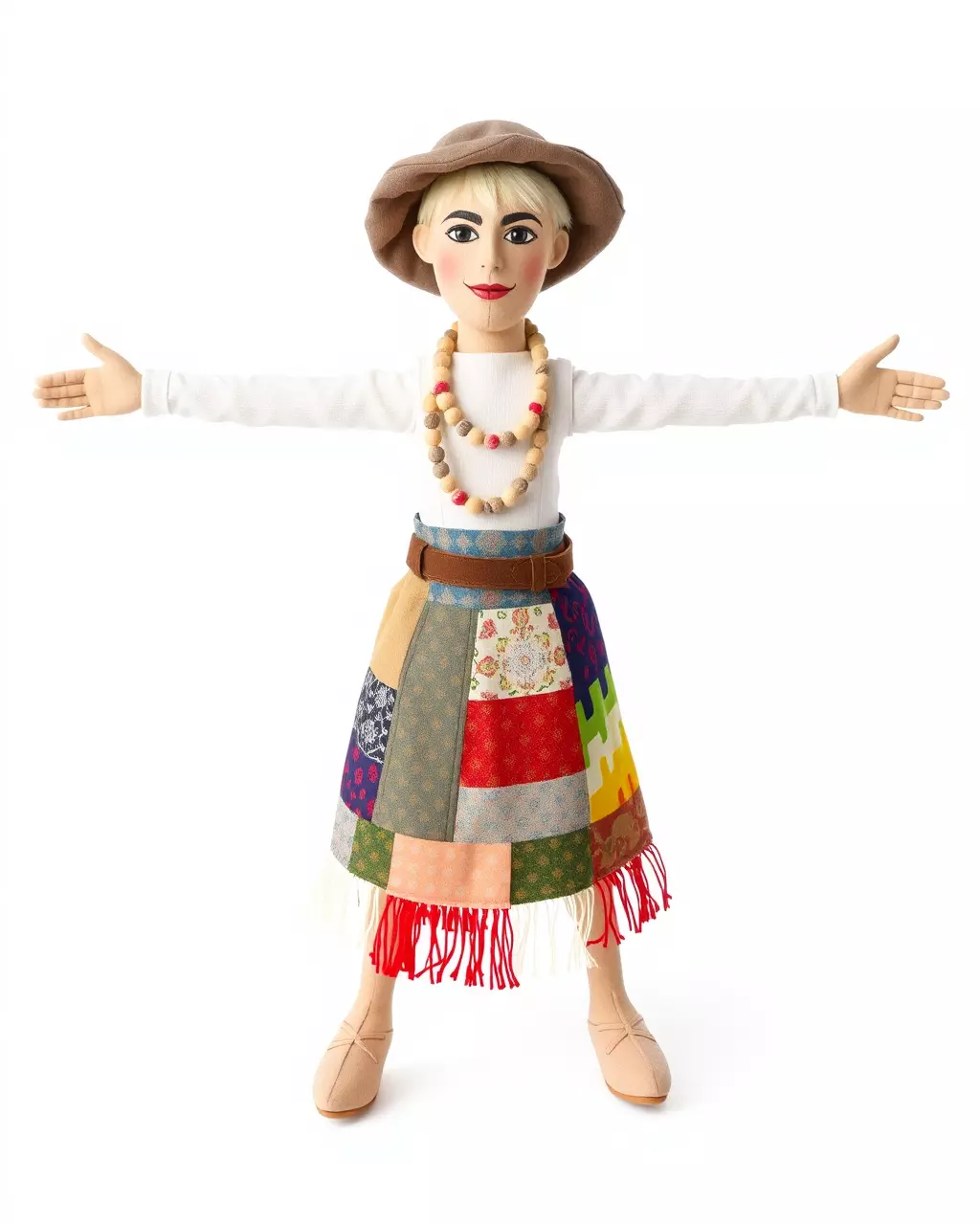 Patchwork Fashion Doll model pack Low-poly 3D model_2