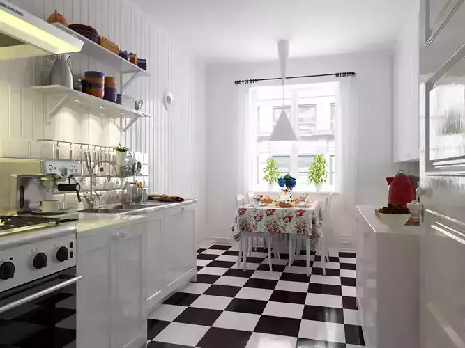 Scene 01 Archinteriors for c4d vol 30