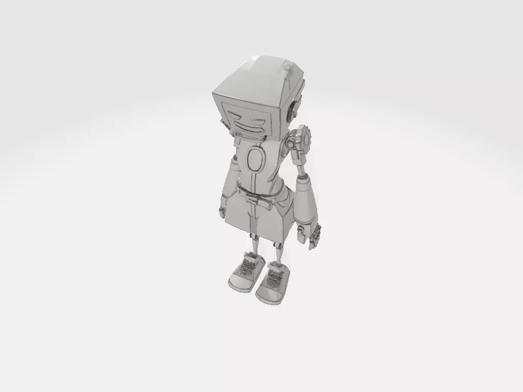 Robot Baldr 3D print model_5
