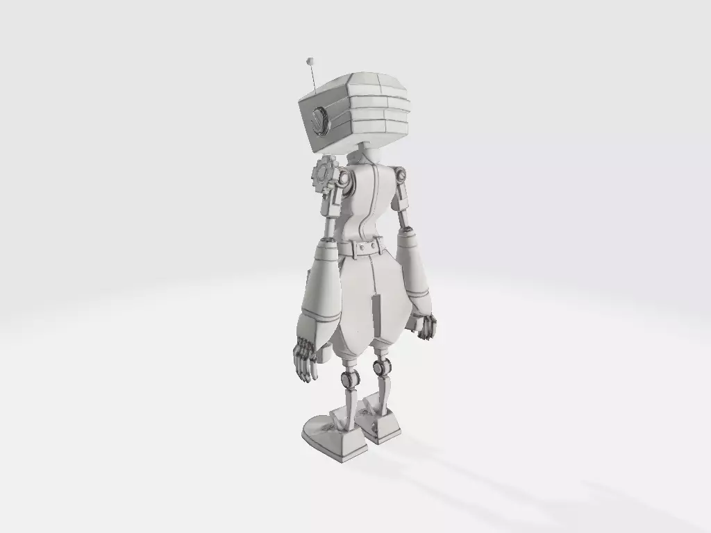 Robot Baldr 3D print model_2