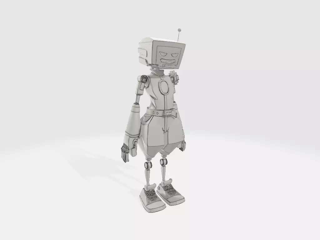 Robot Baldr 3D print model_0