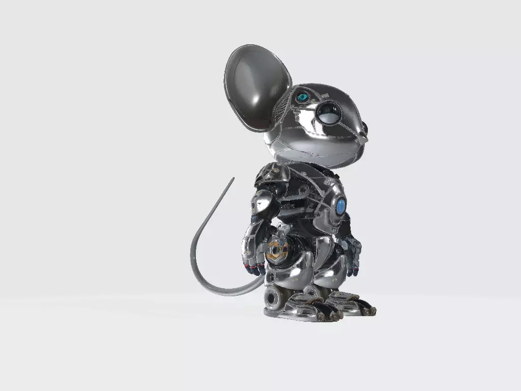 Robot Mouse 3D print model_4