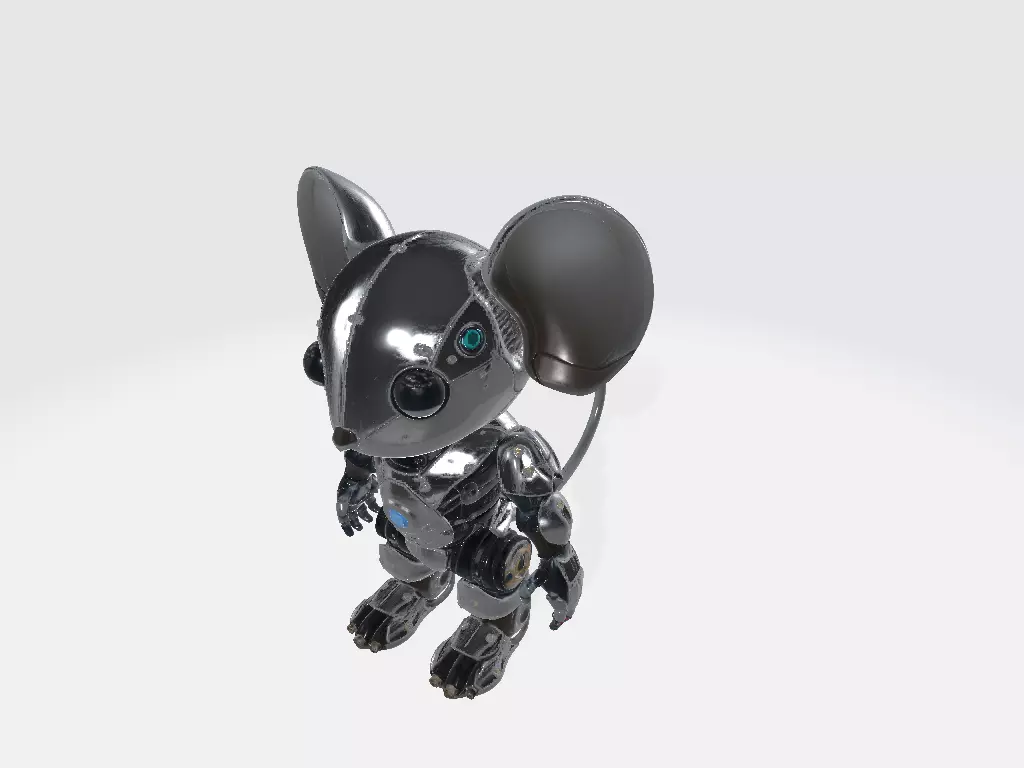 Robot Mouse 3D print model_5