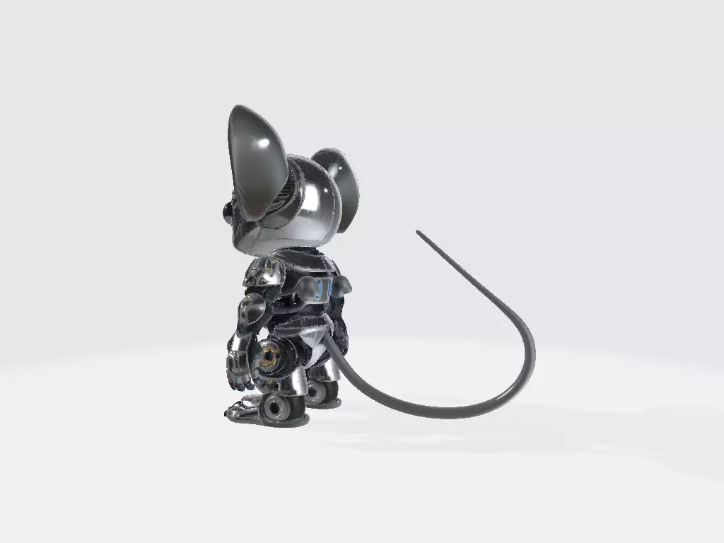 Robot Mouse 3D print model_2