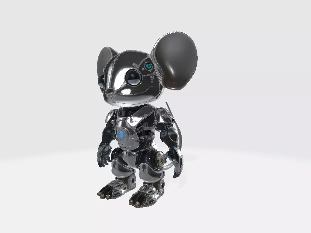 Robot Mouse 3D print model_1