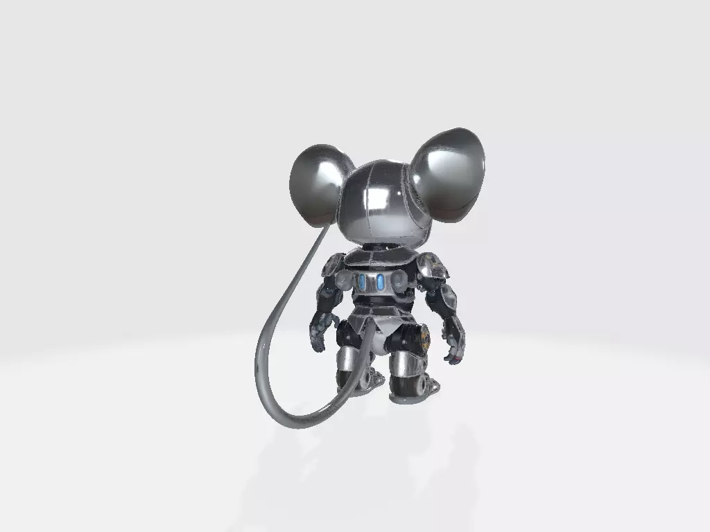 Robot Mouse 3D print model_3