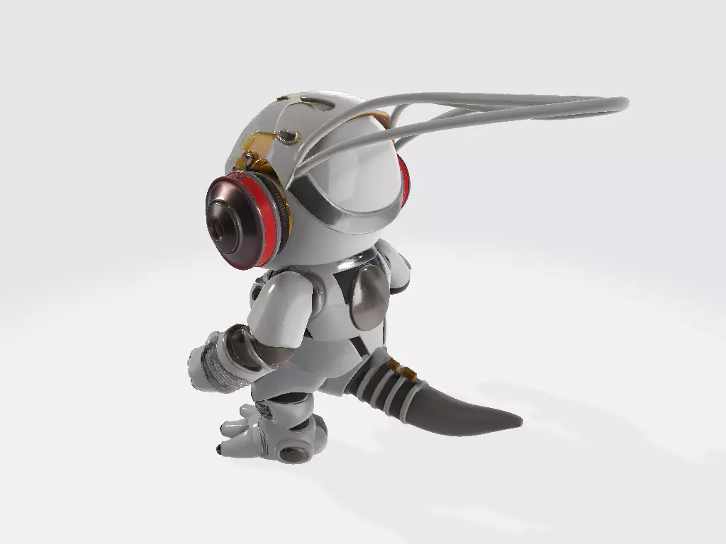 Robot Monkey 3D print model_2