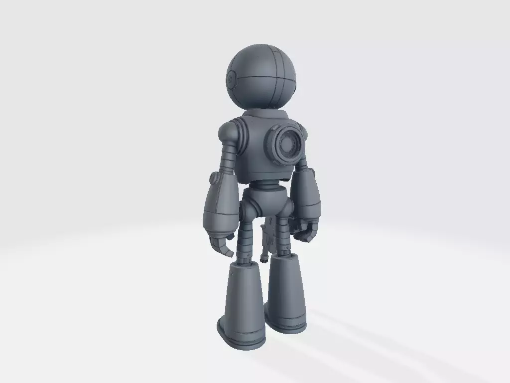 Robot ZeroX 3D print model_2