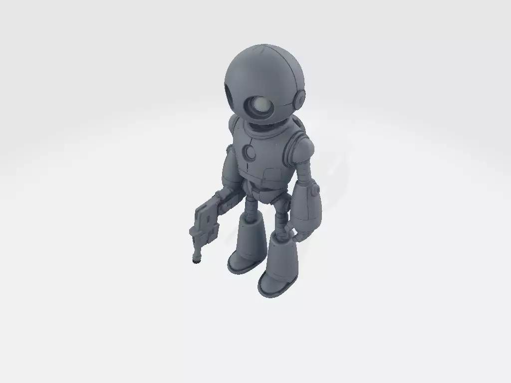 Robot ZeroX 3D print model_5