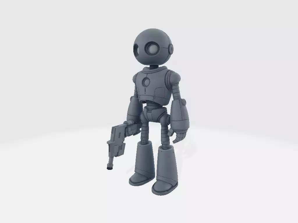 Robot ZeroX 3D print model_1