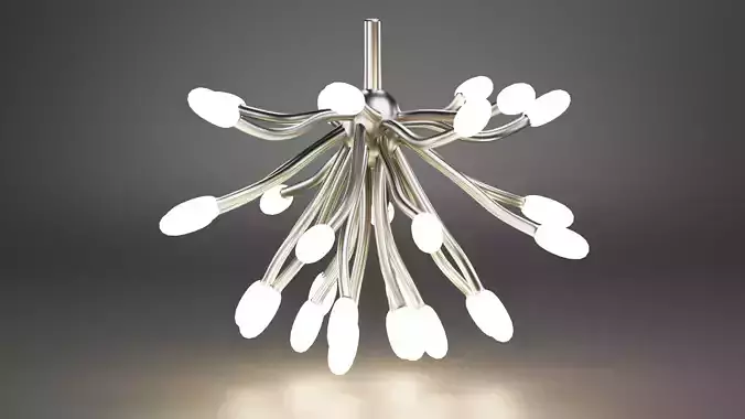 Stick Light Chandelier