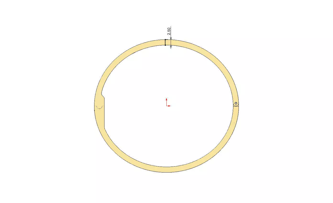 Greek key scroll carvings flexture clasp bracelet 3D print model_11