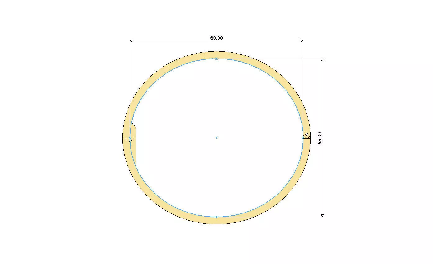 Greek key scroll carvings flexture clasp bracelet 3D print model_10