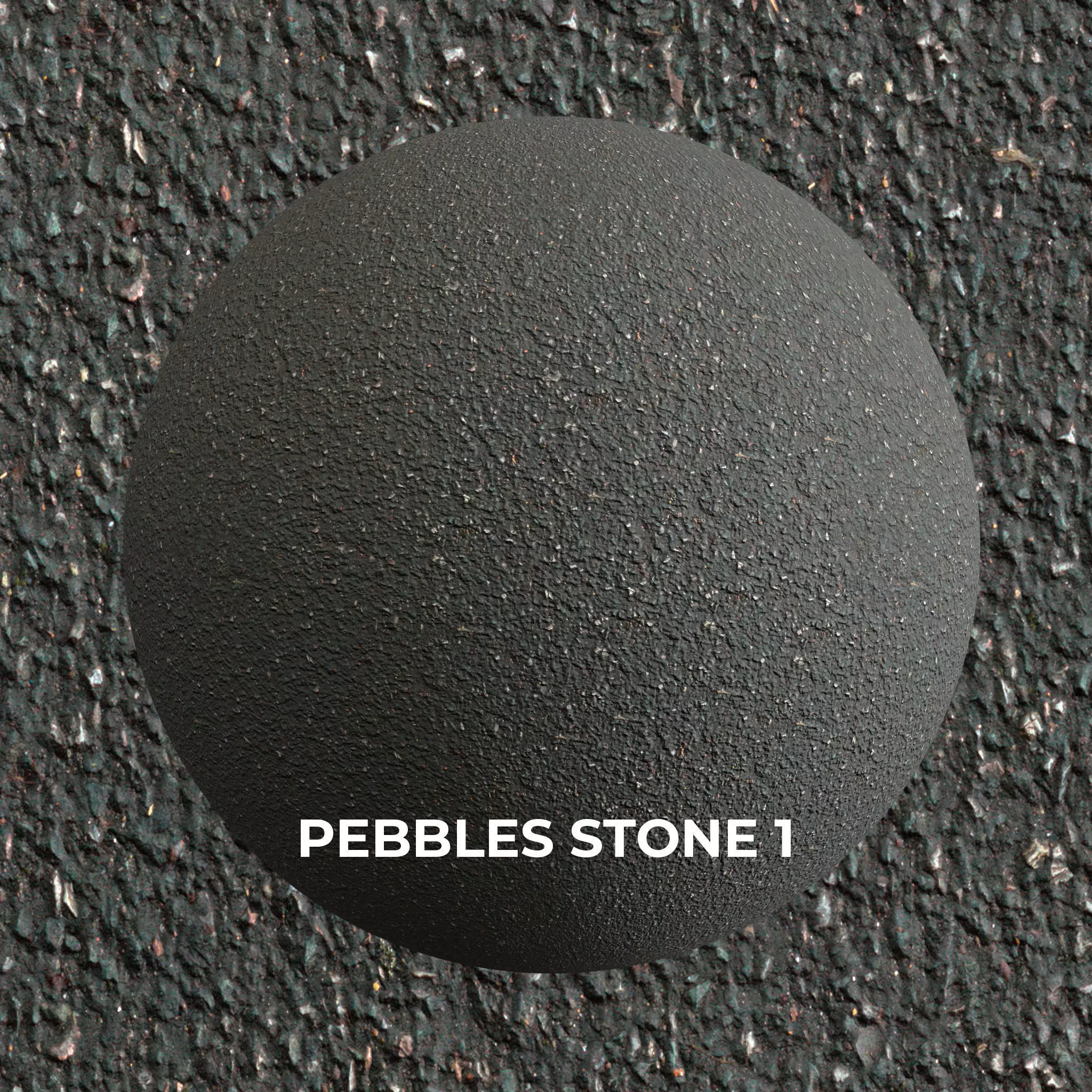PEBBLES STONE PACK 10 PBR TEXTURES 8K 4K Texture_3