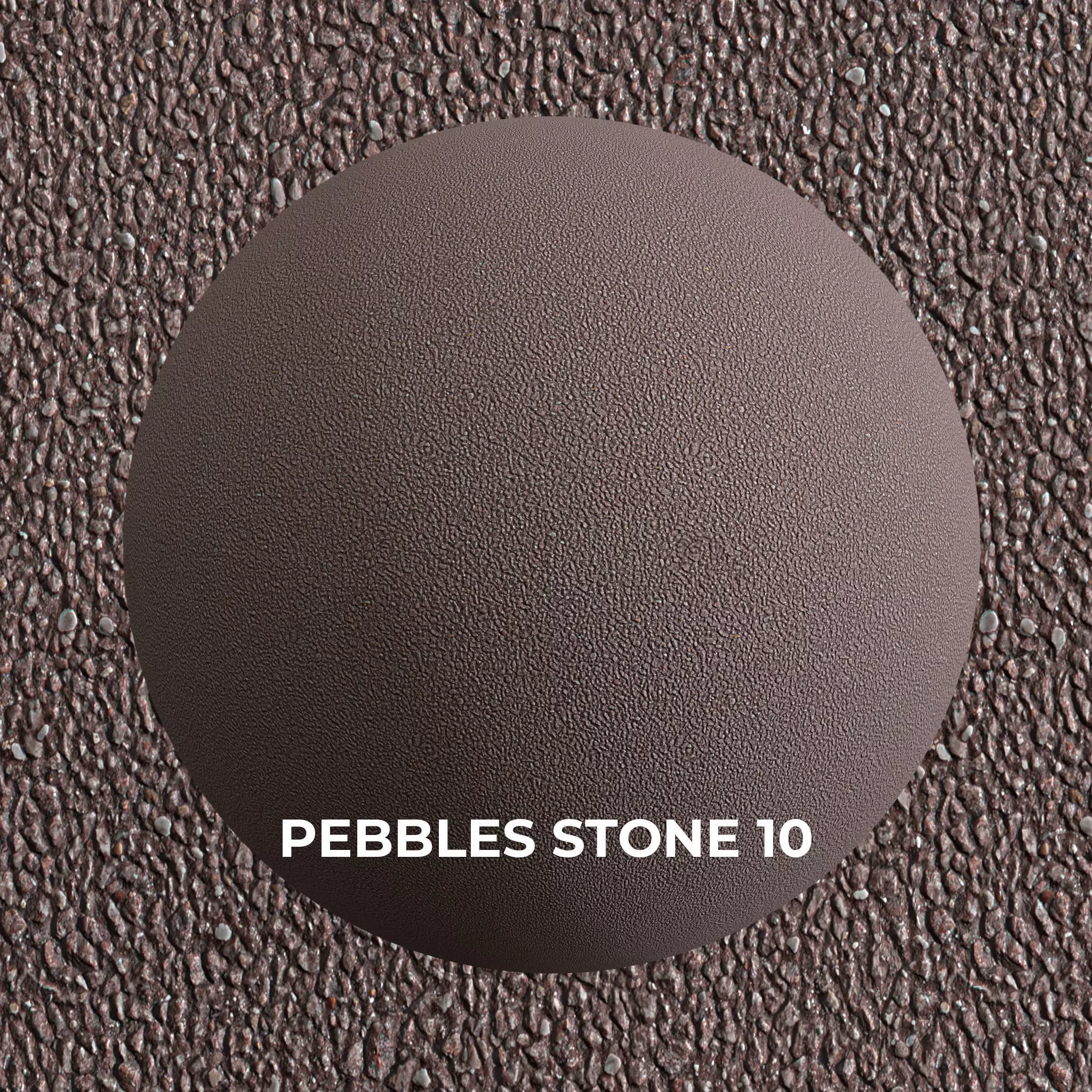 PEBBLES STONE PACK 10 PBR TEXTURES 8K 4K Texture_12