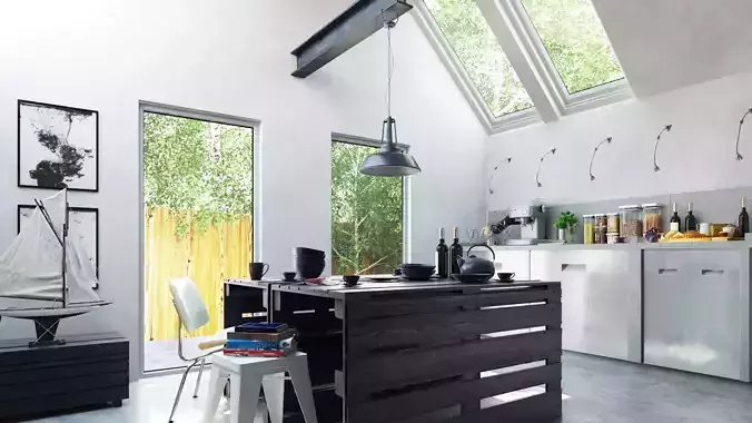 Scene 10 Archinteriors for c4d vol 30