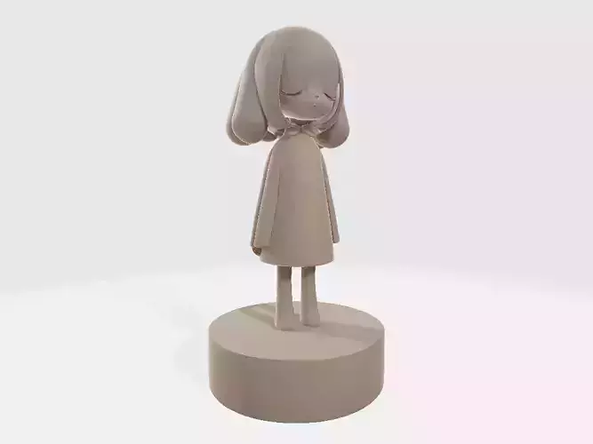 Little White Girl Model 10