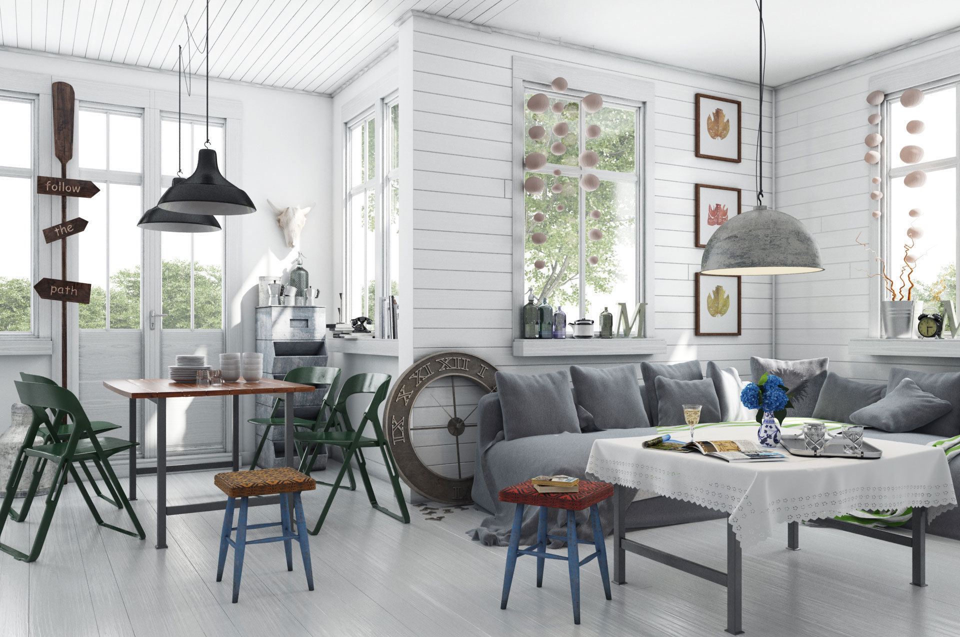 Scene 02 Archinteriors for c4d vol. 30