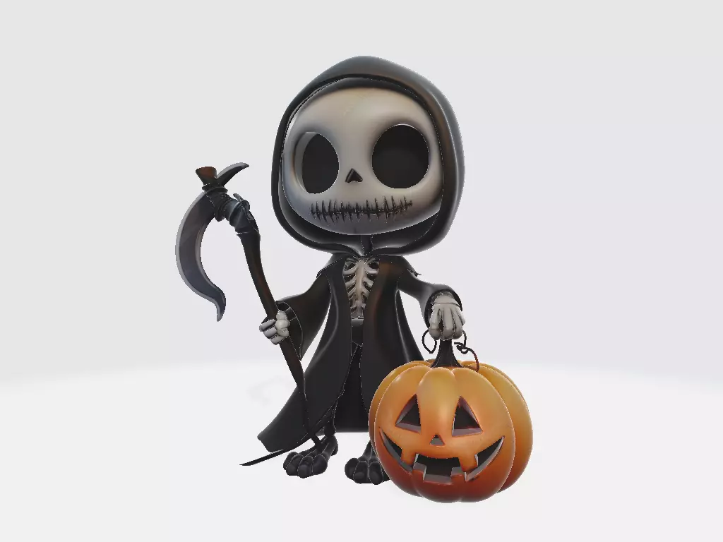 Death Model 03 3D print model_1