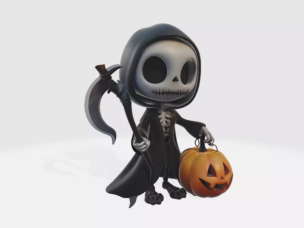 Death Model 03 3D print model_4