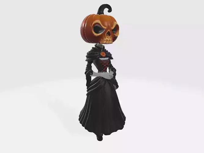 Lady Pumpkin Model 02