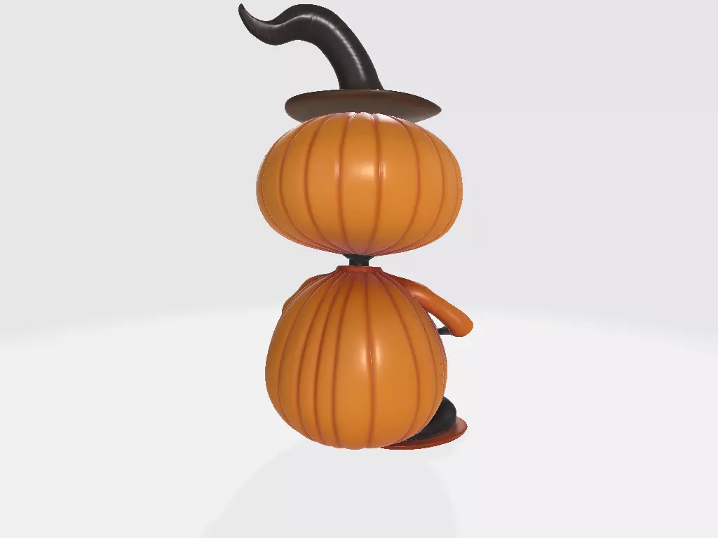 Lord Pumpkin Model 01 3D print model_6