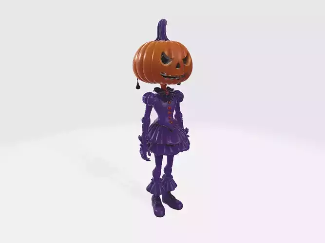 Lady Pumpkin Model 01