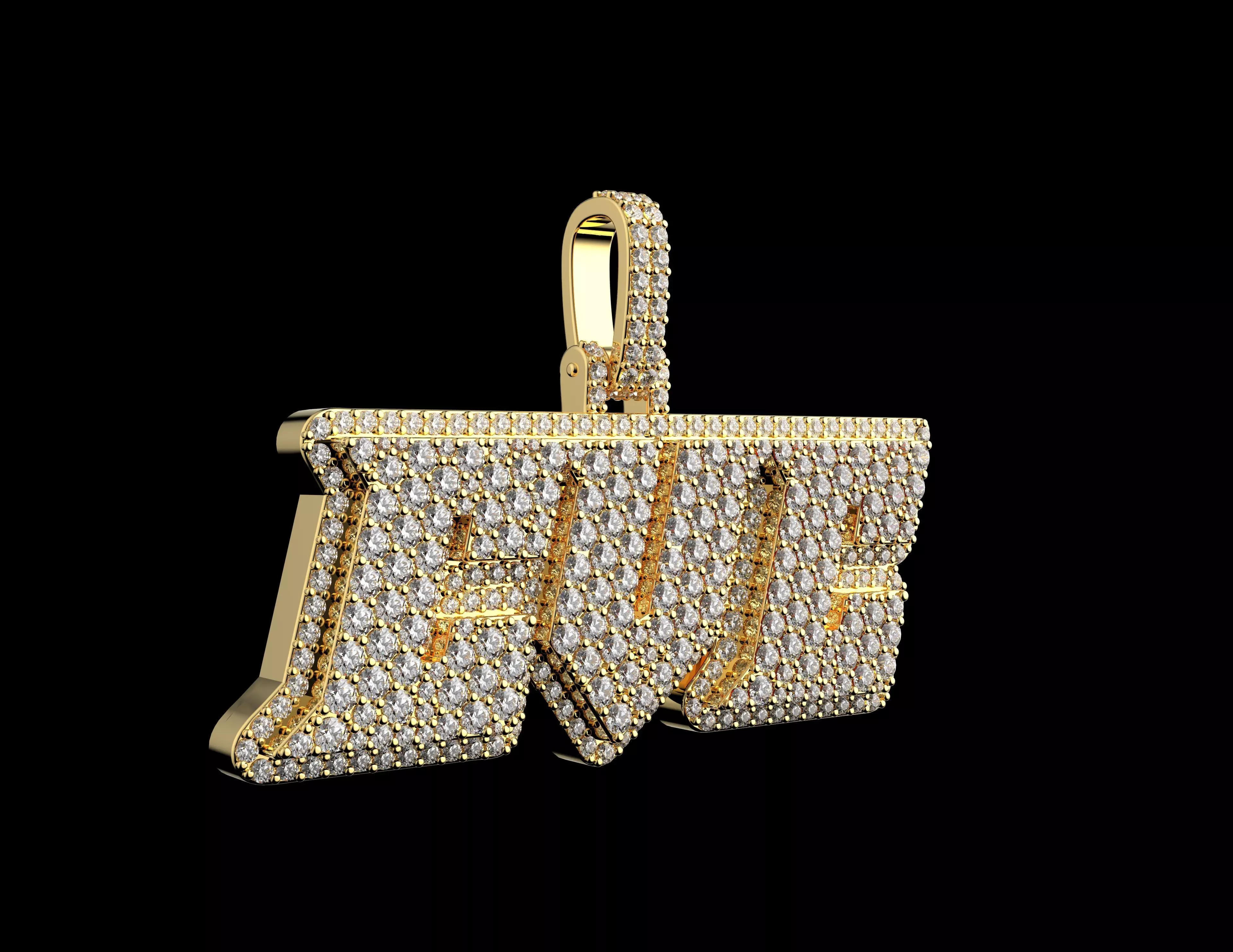 Gold N1533 3D print model_3