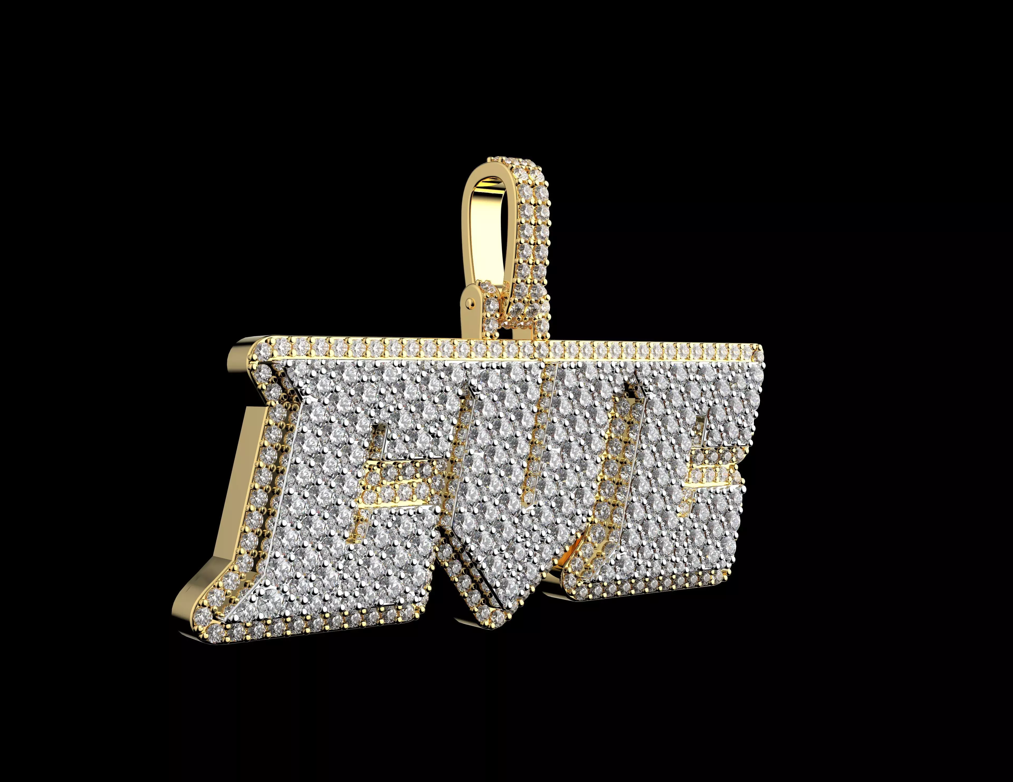 Gold N1533 3D print model_4