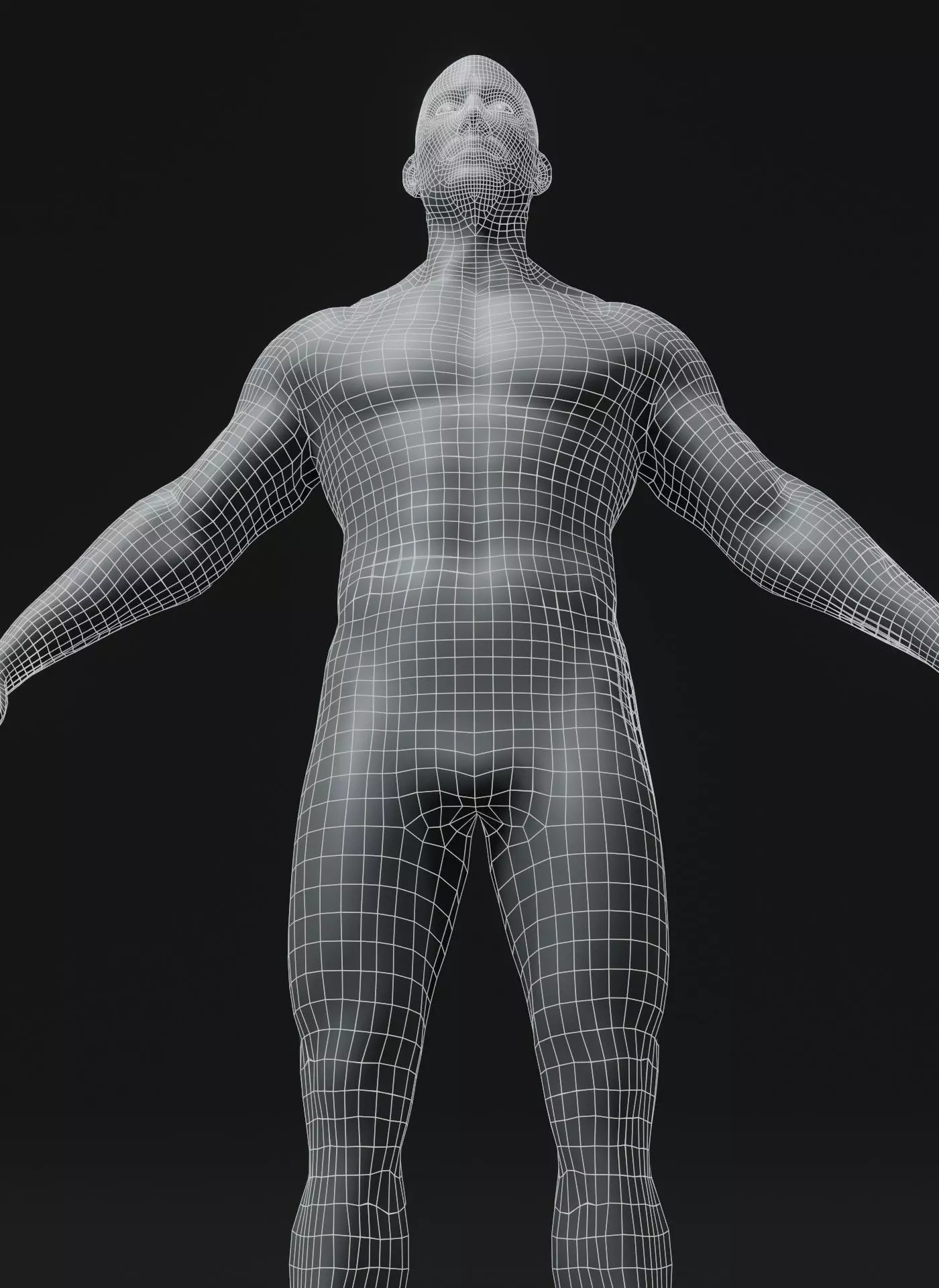 Animated Male Female Body Base Mesh 10K with 76 Sound Effects Low-poly 3D model_37