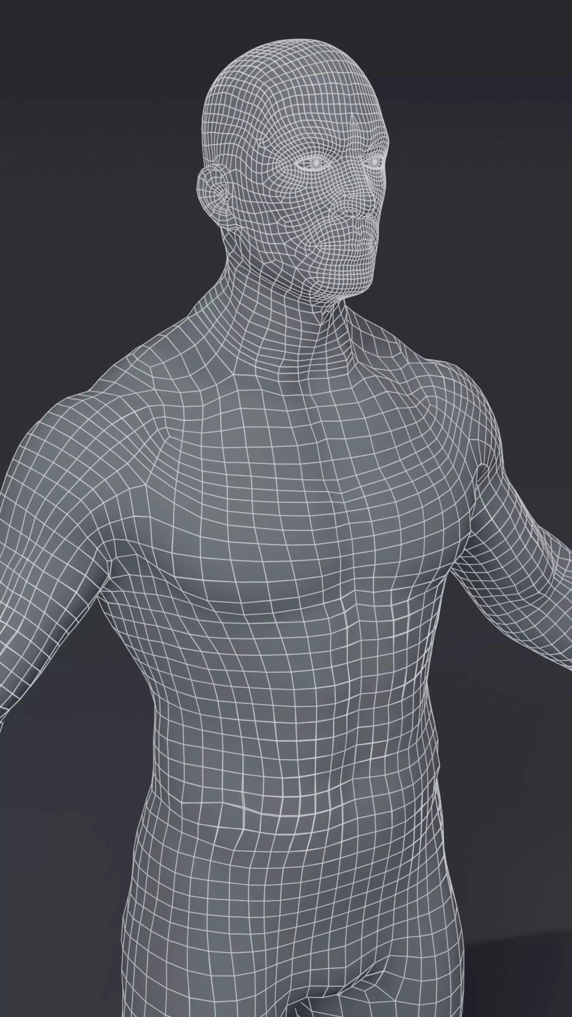 Animated Male Female Body Base Mesh 10K with 76 Sound Effects Low-poly 3D model_26