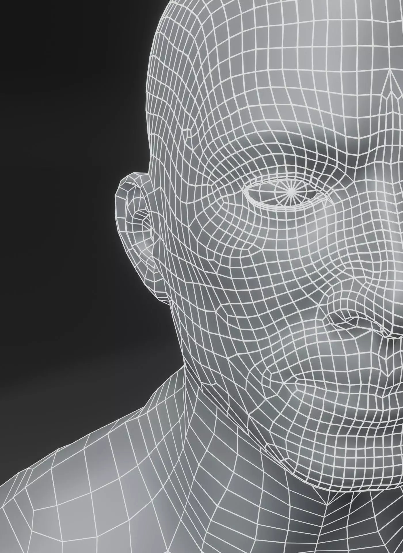 Animated Male Female Body Base Mesh 10K with 76 Sound Effects Low-poly 3D model_36