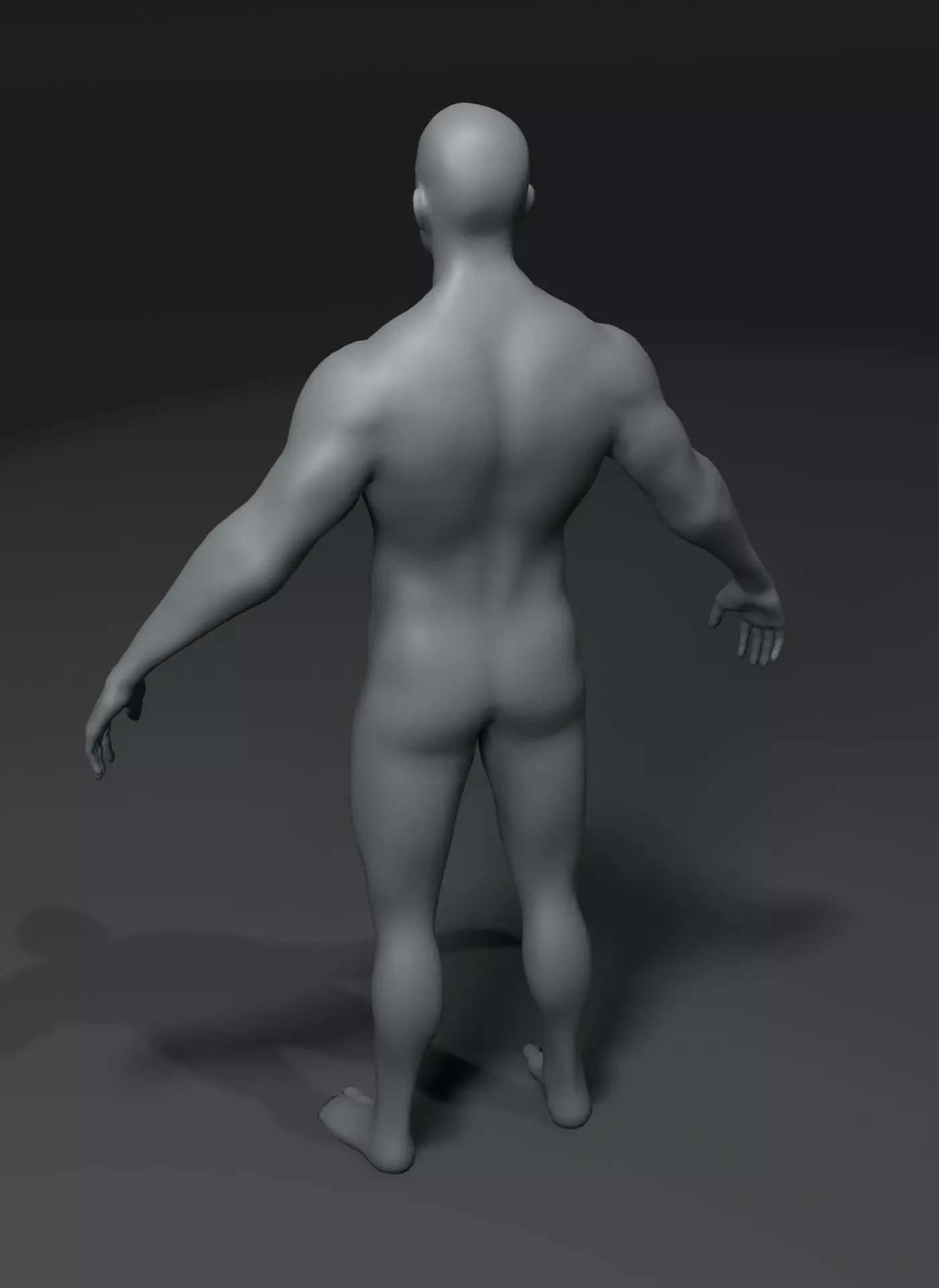 Animated Male Female Body Base Mesh 10K with 76 Sound Effects Low-poly 3D model_29