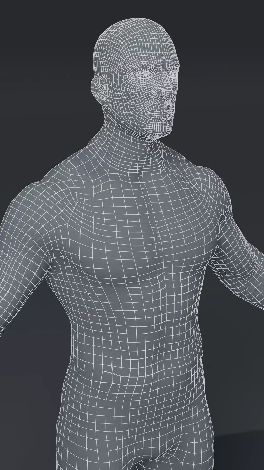 Animated Male Female Body Base Mesh 10K with 76 Sound Effects Low-poly 3D model_25