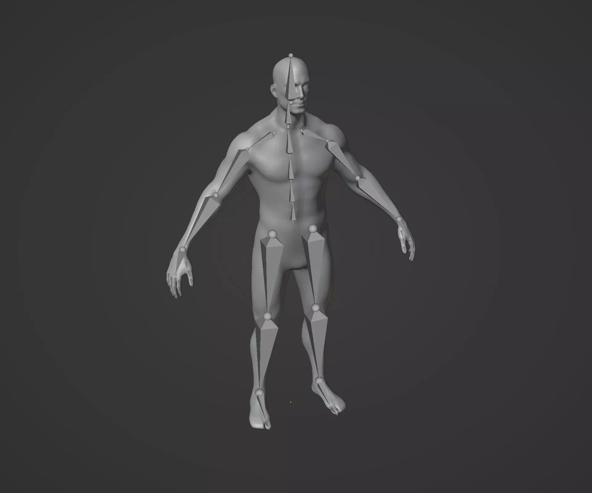 Animated Male Female Body Base Mesh 10K with 76 Sound Effects Low-poly 3D model_49