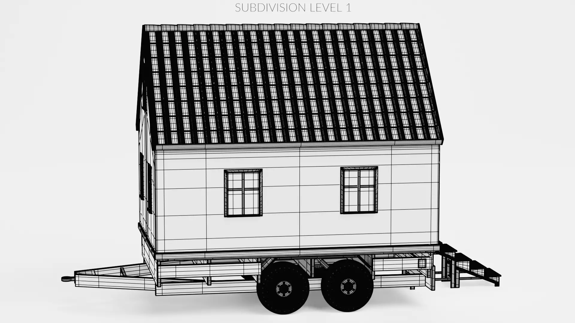-Tiny Houses- Low-poly 3D model_41