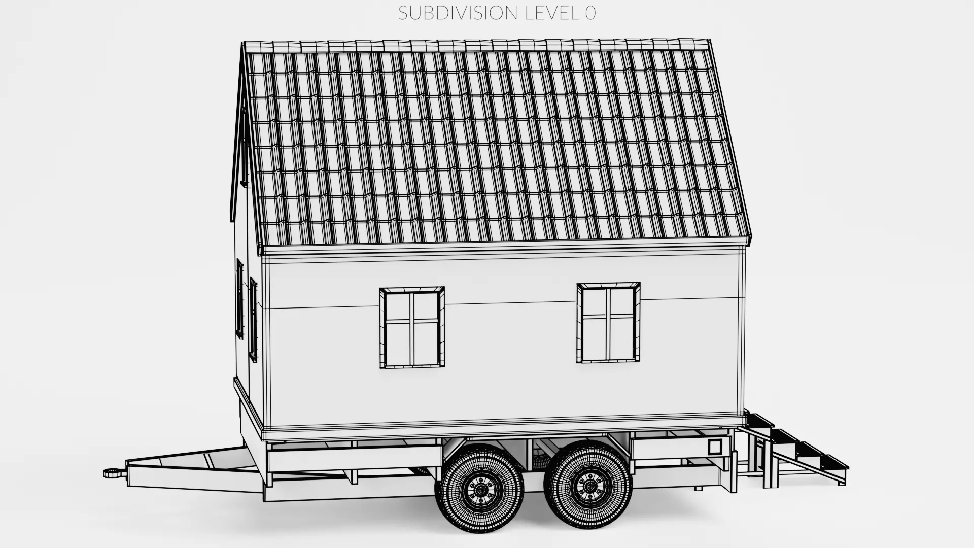 -Tiny Houses- Low-poly 3D model_40