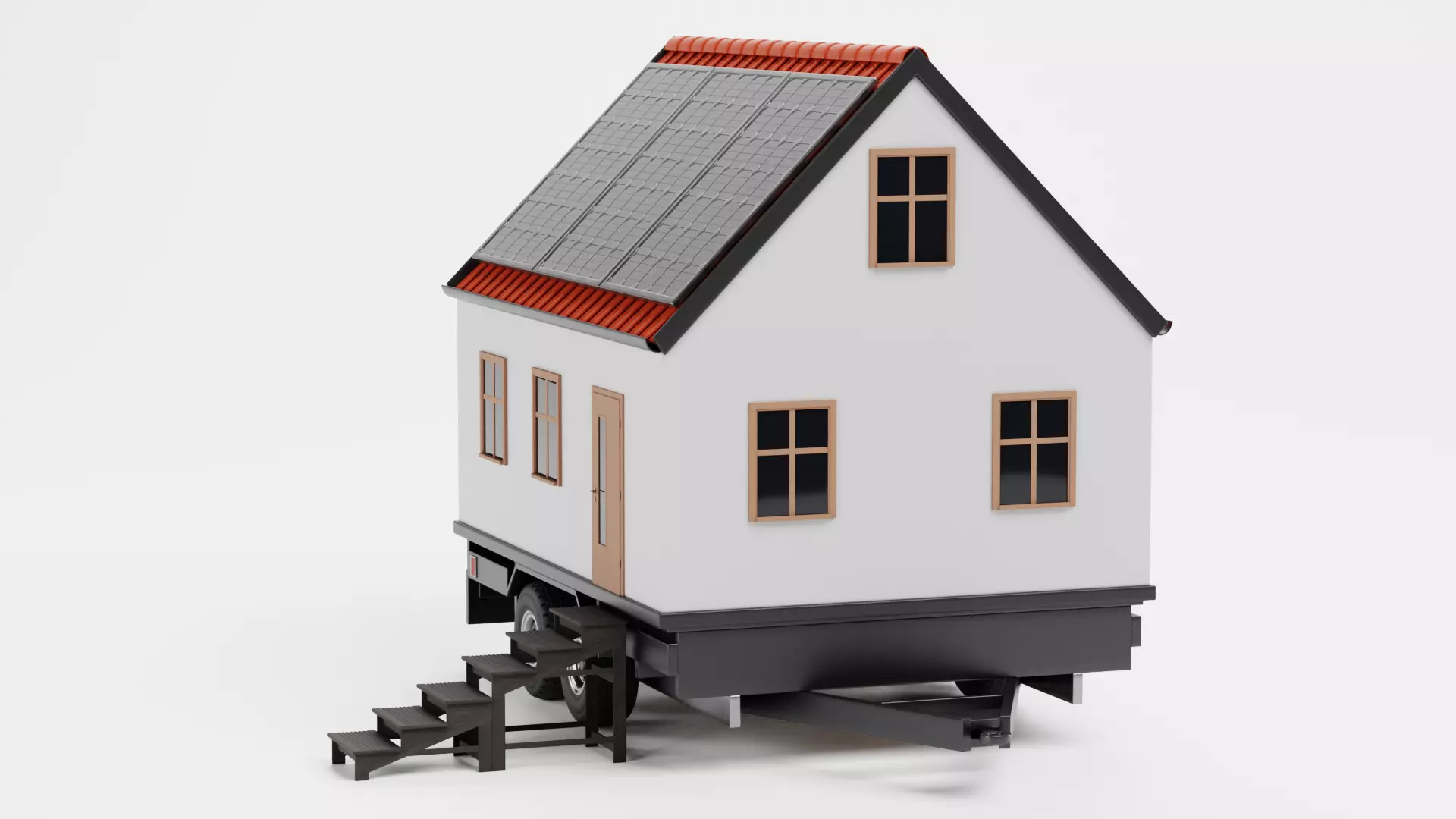 -Tiny Houses- Low-poly 3D model_18