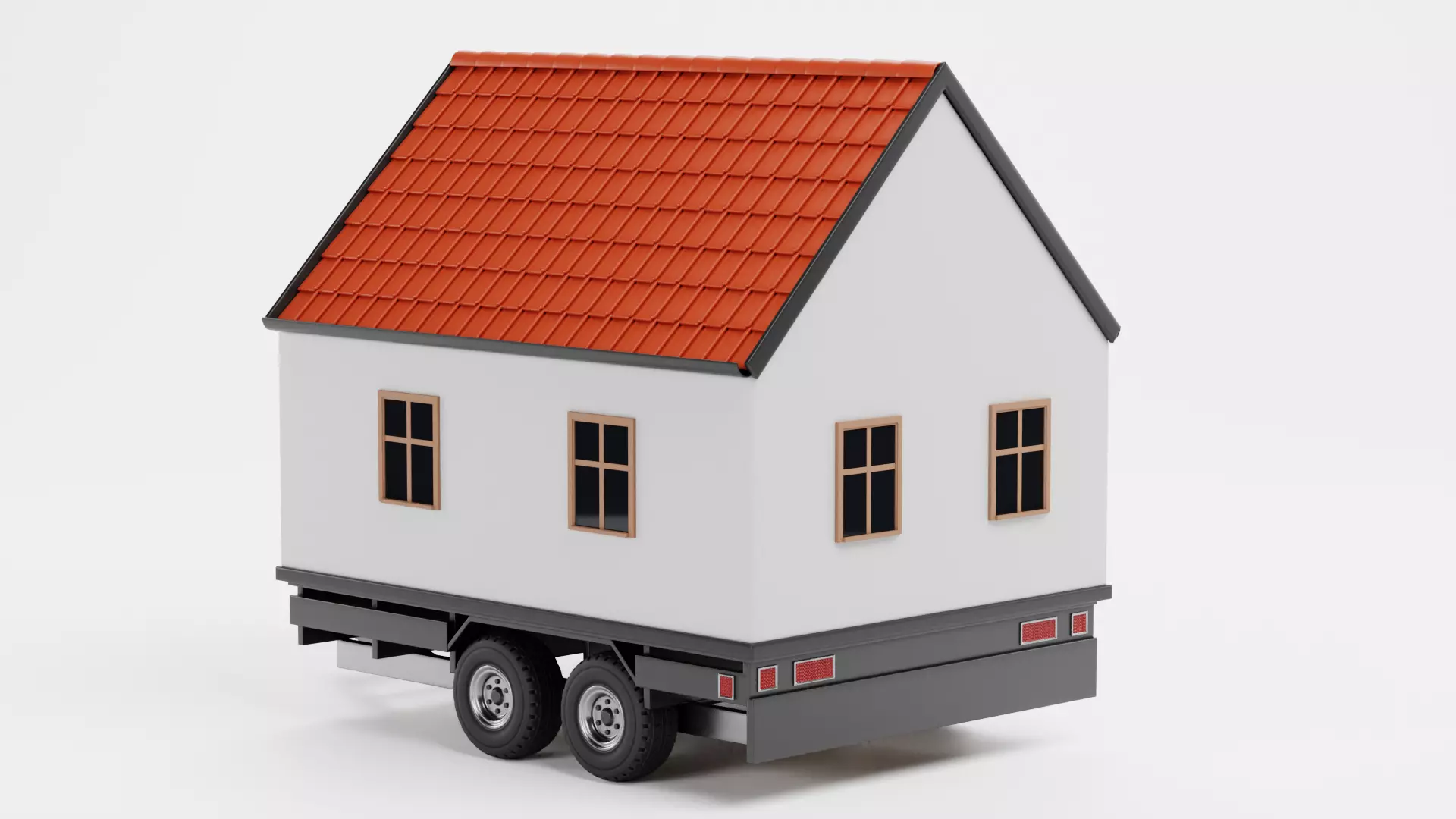 -Tiny Houses- Low-poly 3D model_16