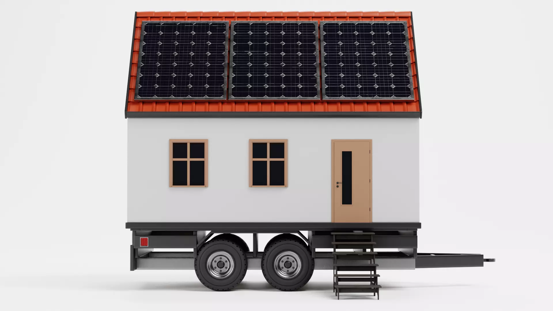 -Tiny Houses- Low-poly 3D model_14