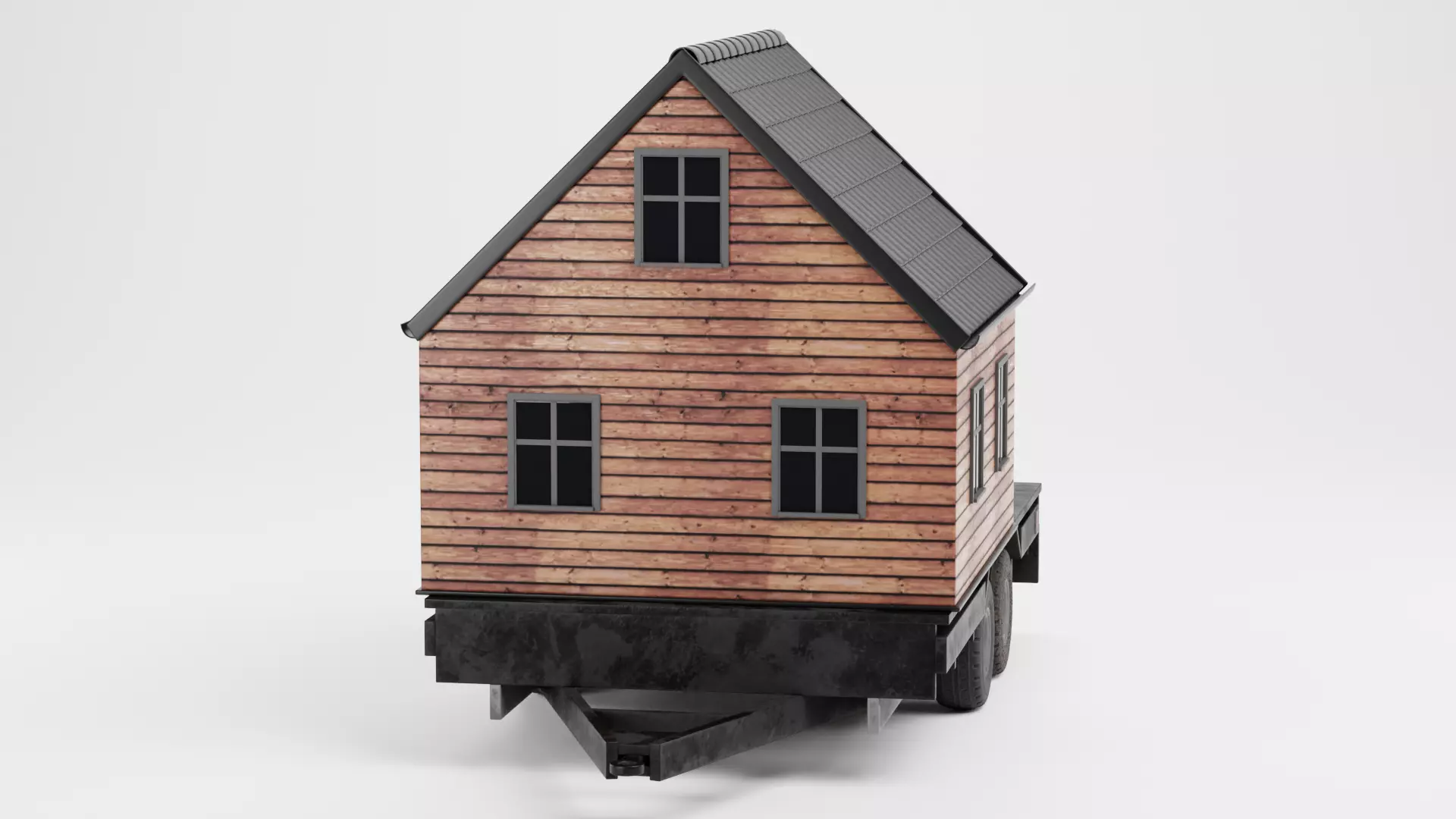 -Tiny Houses- Low-poly 3D model_10