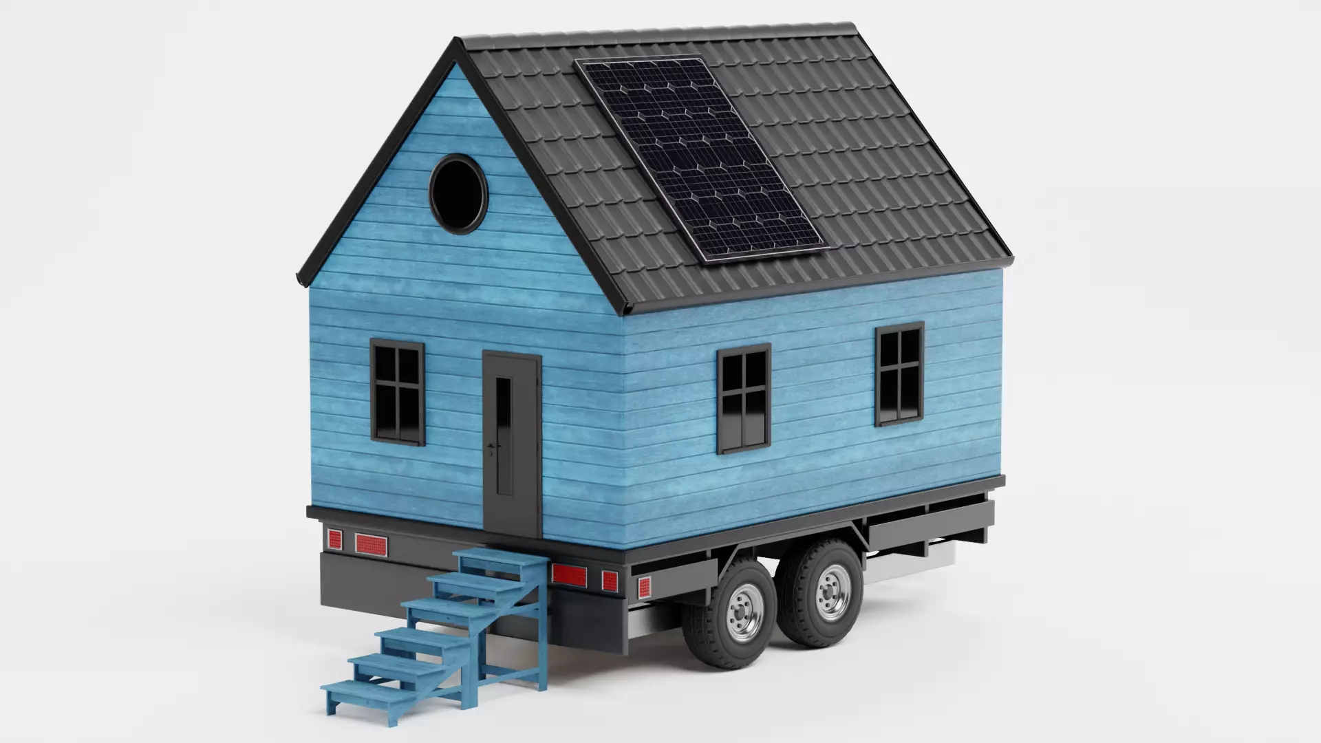 -Tiny Houses- Low-poly 3D model_20