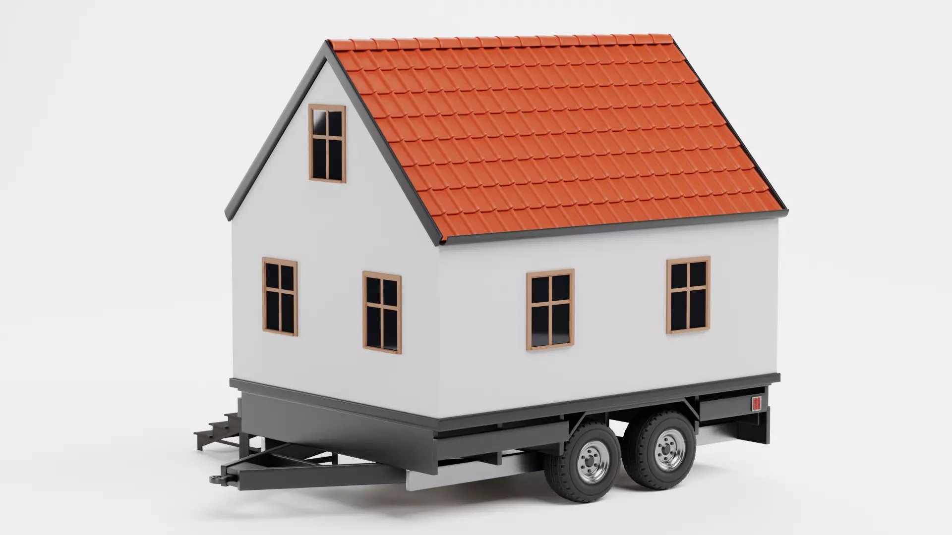 -Tiny Houses- Low-poly 3D model_17