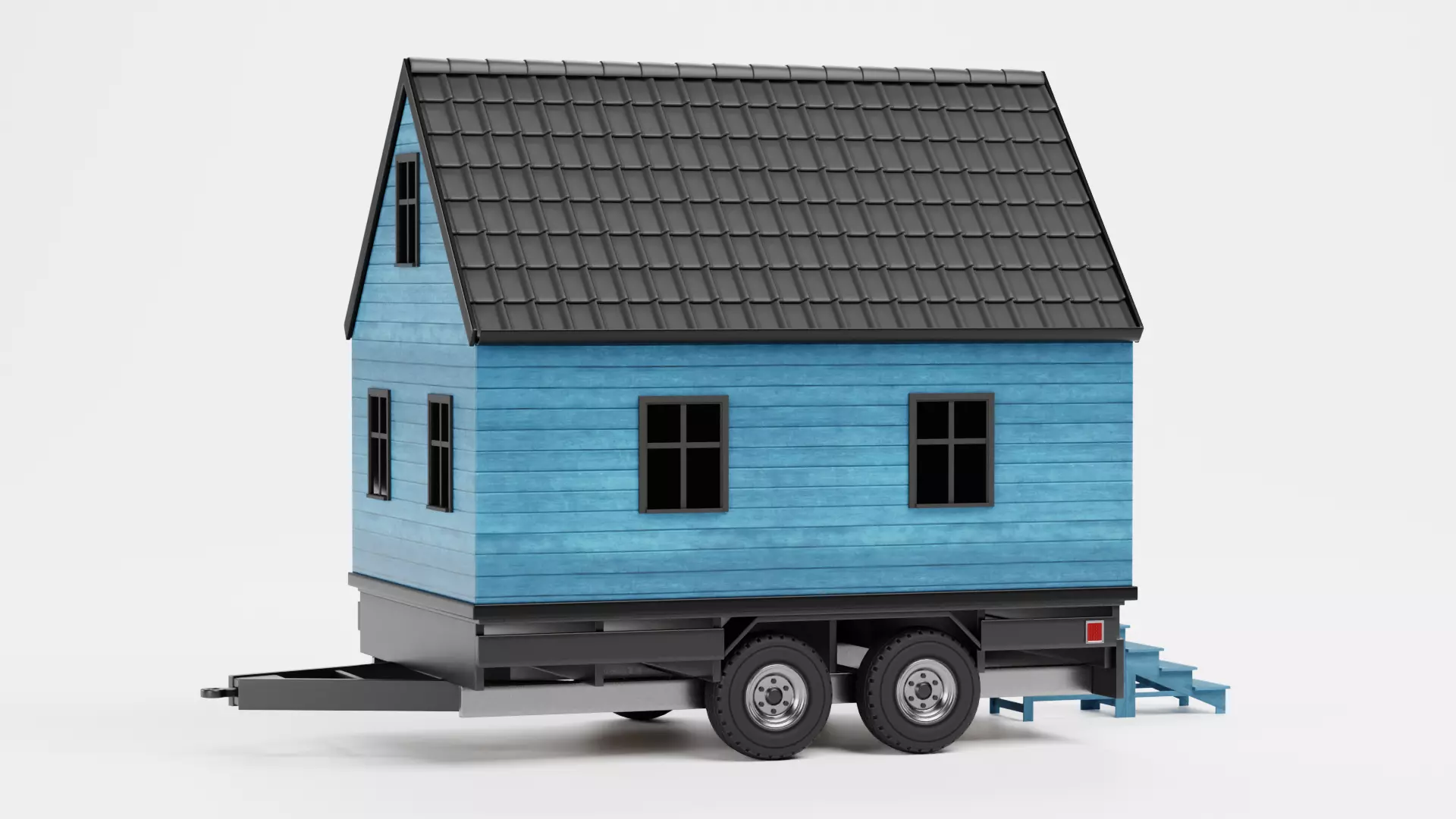 -Tiny Houses- Low-poly 3D model_25