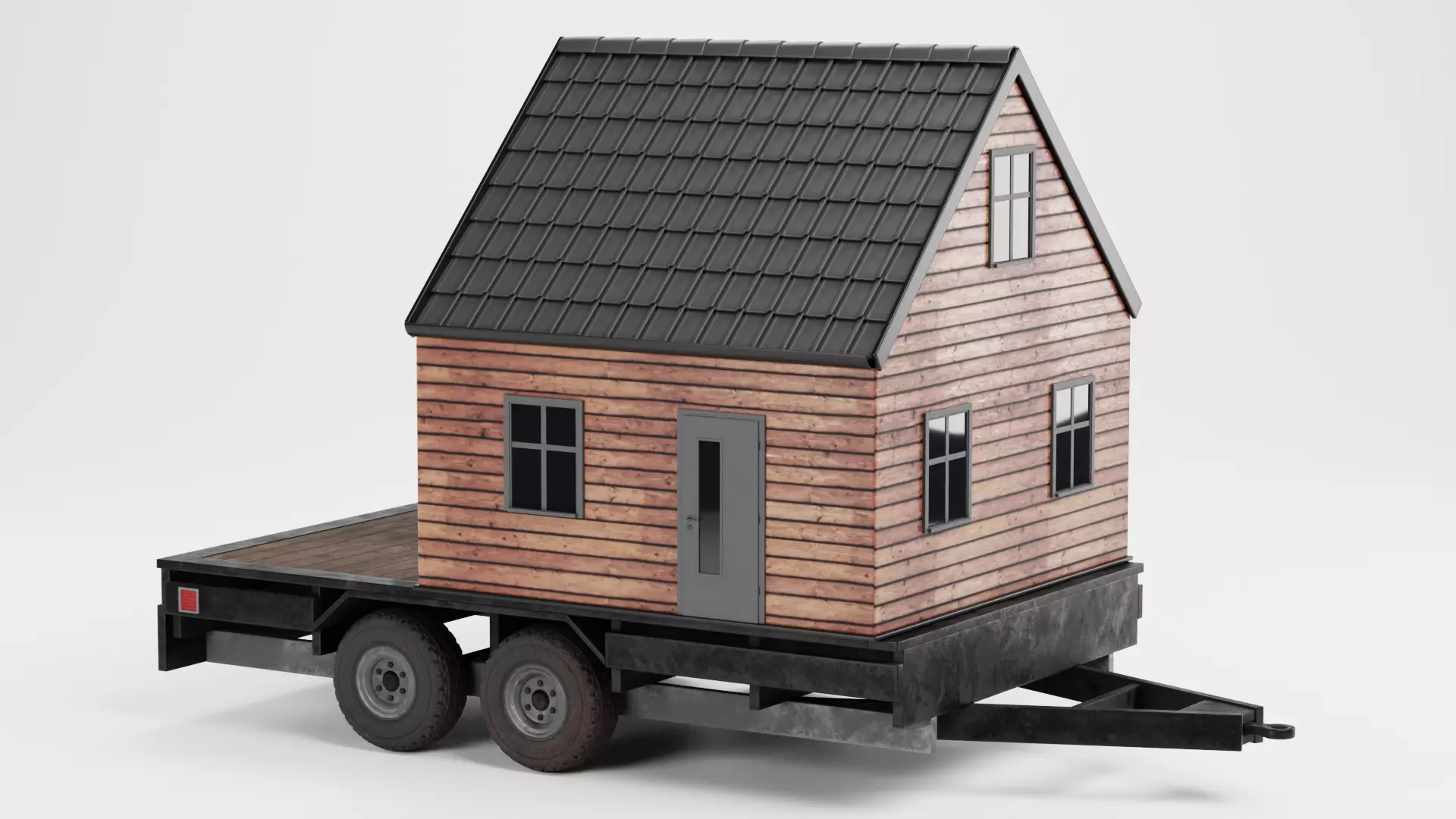 -Tiny Houses- Low-poly 3D model_11