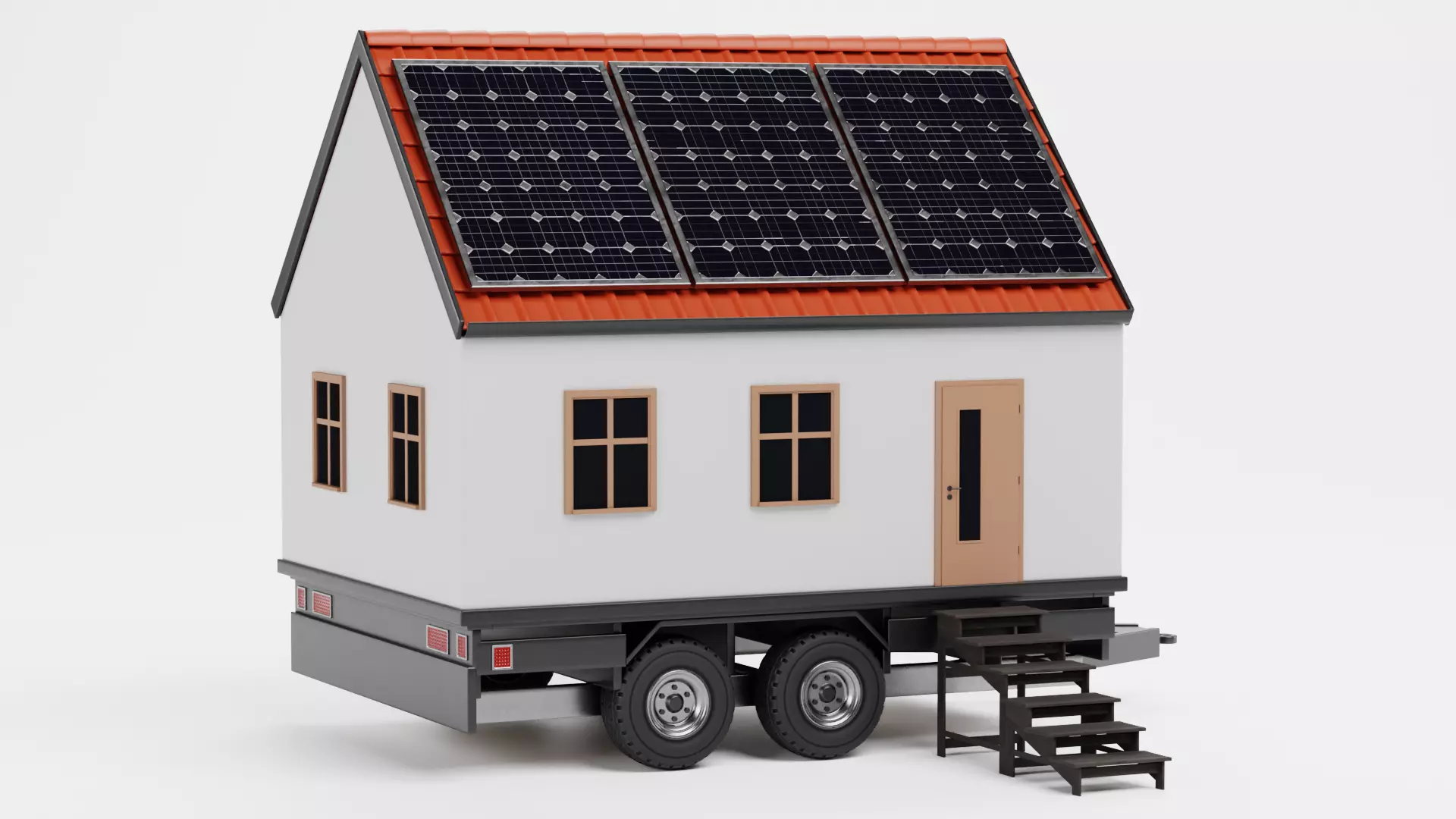 -Tiny Houses- Low-poly 3D model_13