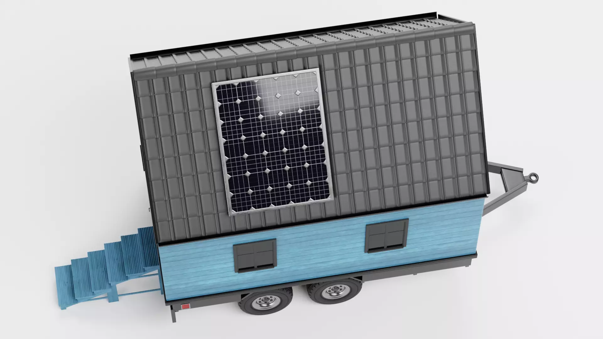 -Tiny Houses- Low-poly 3D model_26