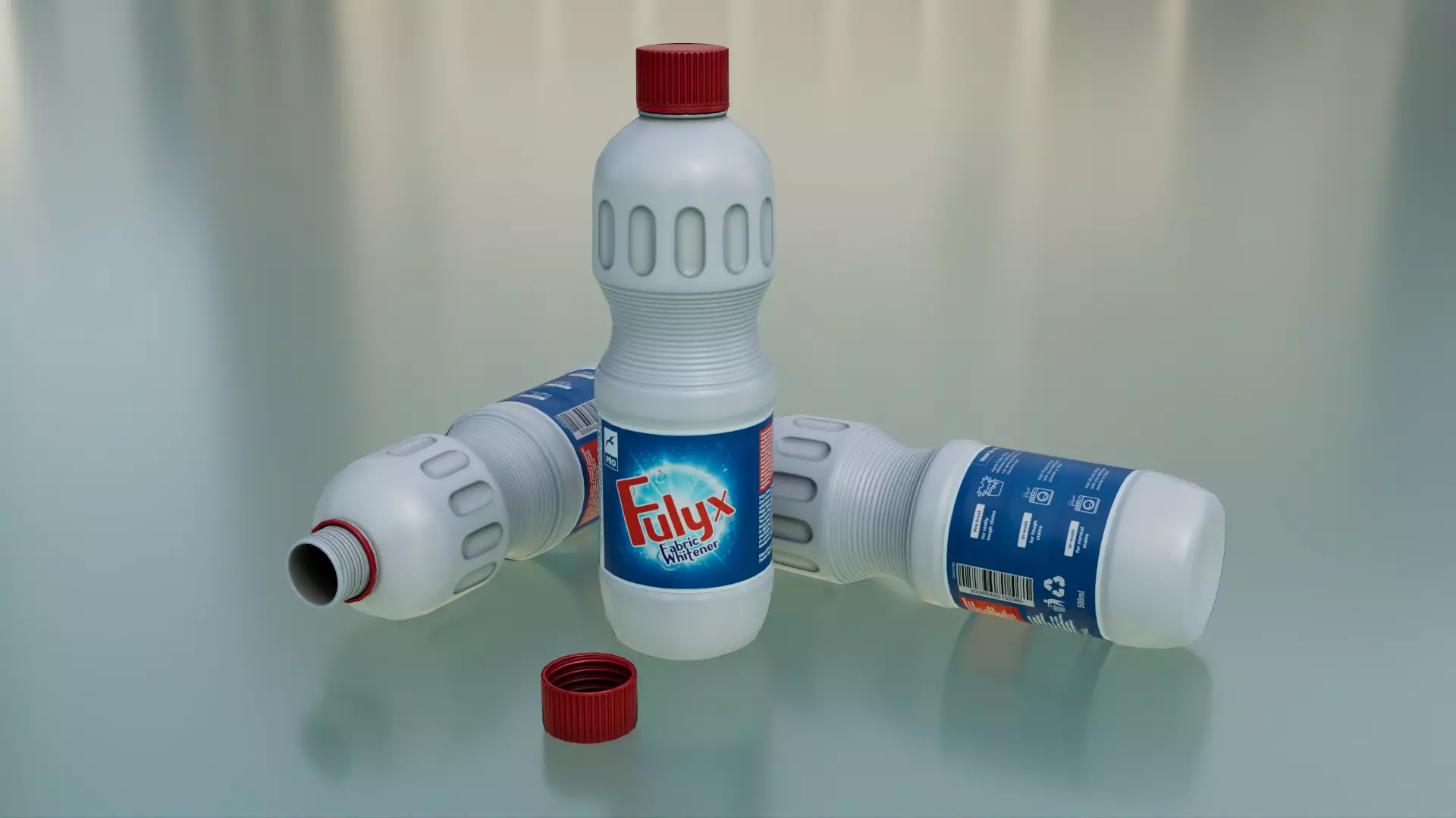 Cleaning products 3D Model Collection_5