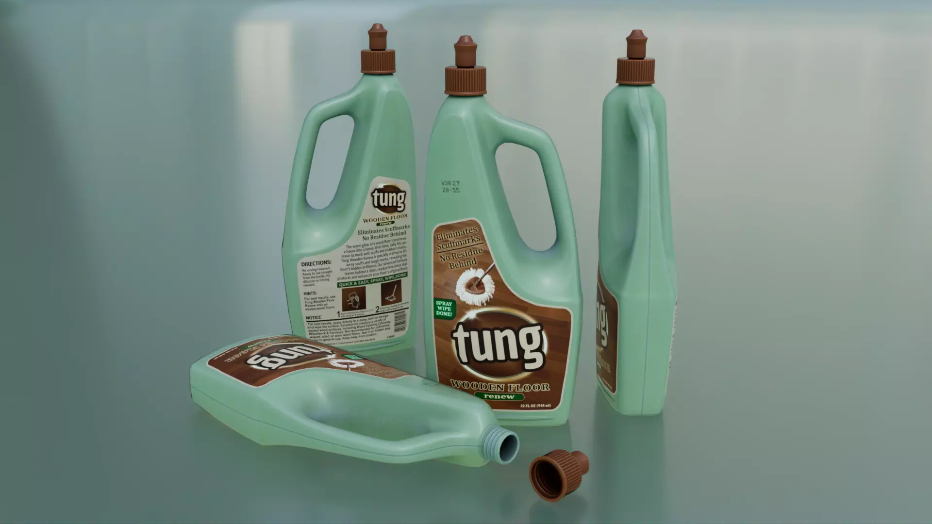 Cleaning products 3D Model Collection_8